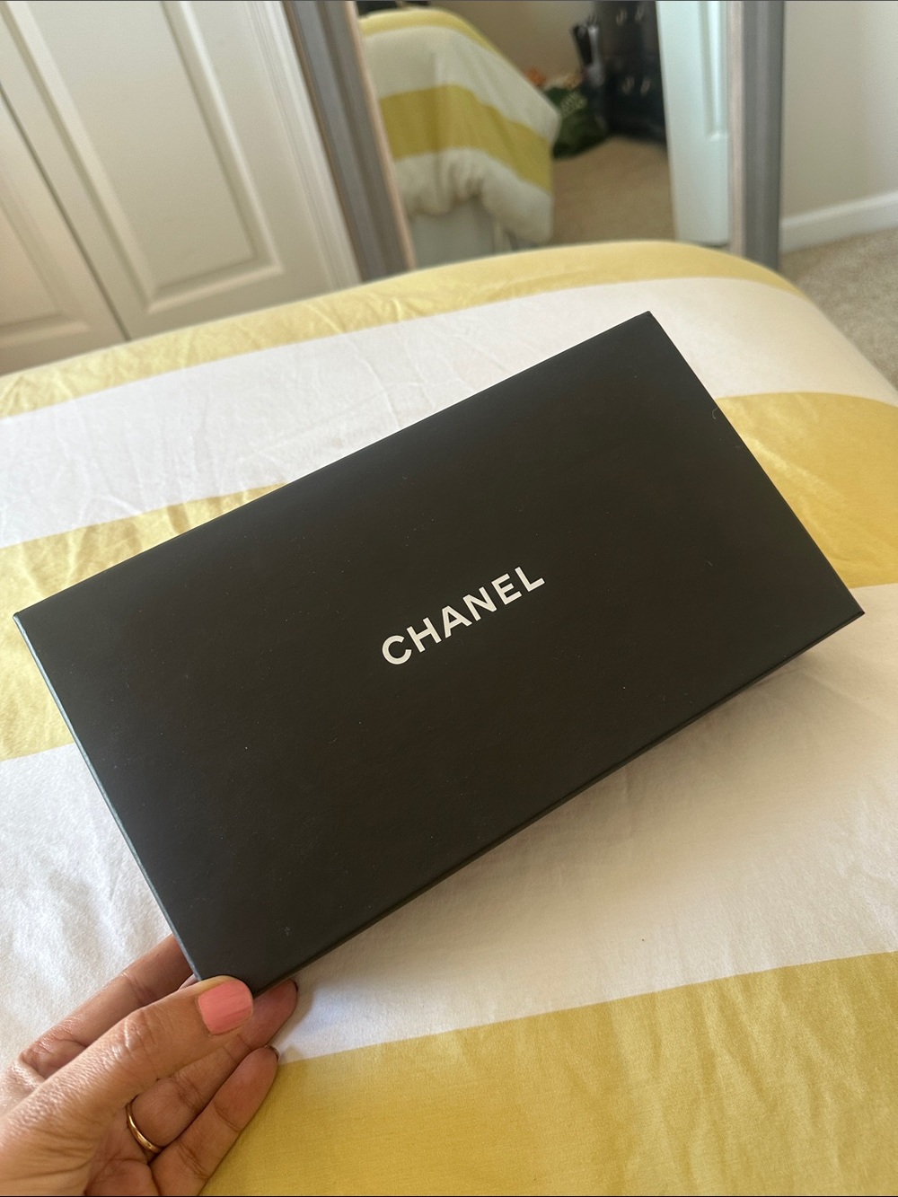 Chanel Classic Black Gift Box